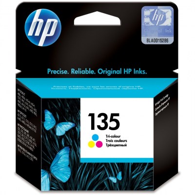 HP 135 (C8766HE) - Cyan, Magenta et Jaune 